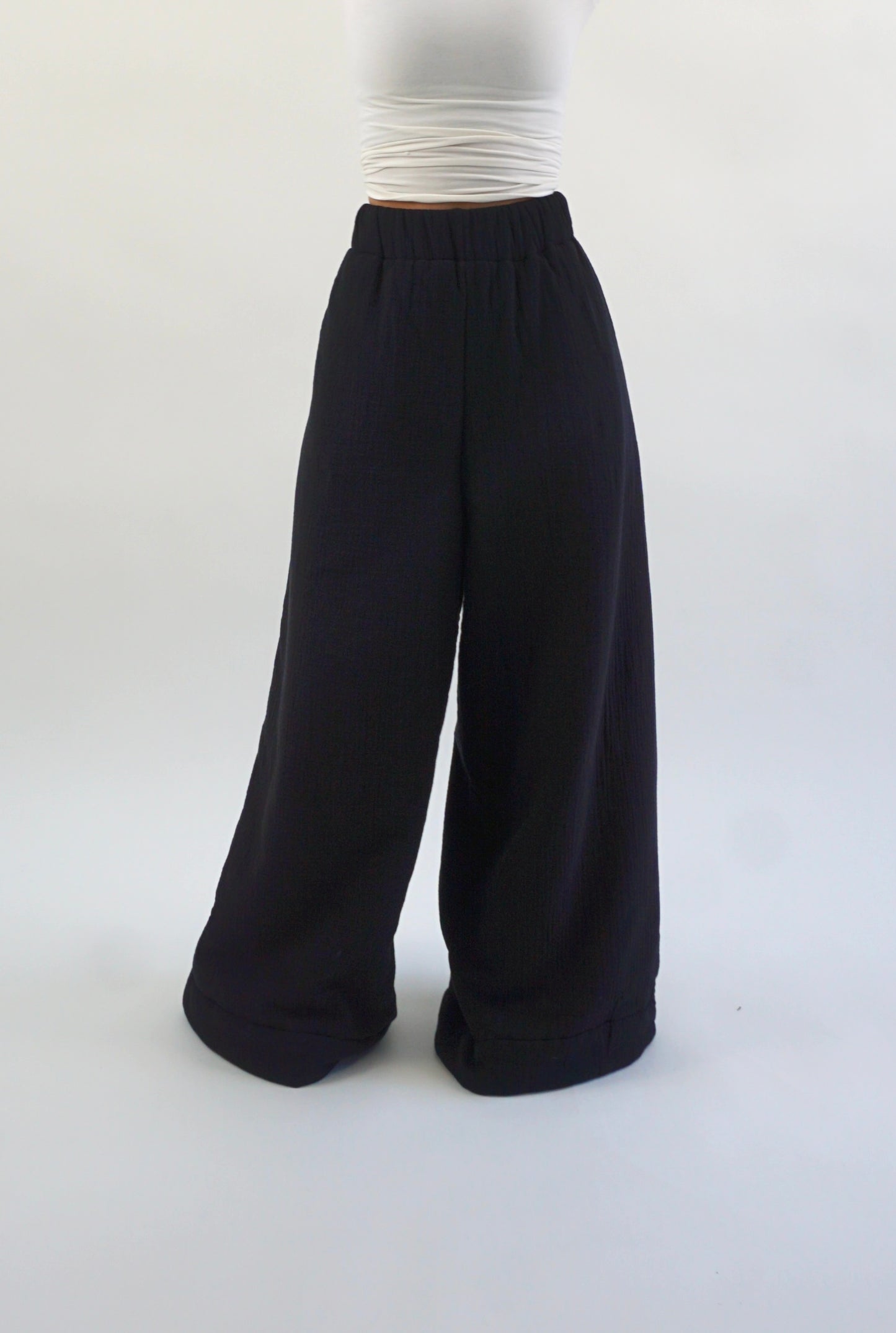 Black Homebody Sweatpants