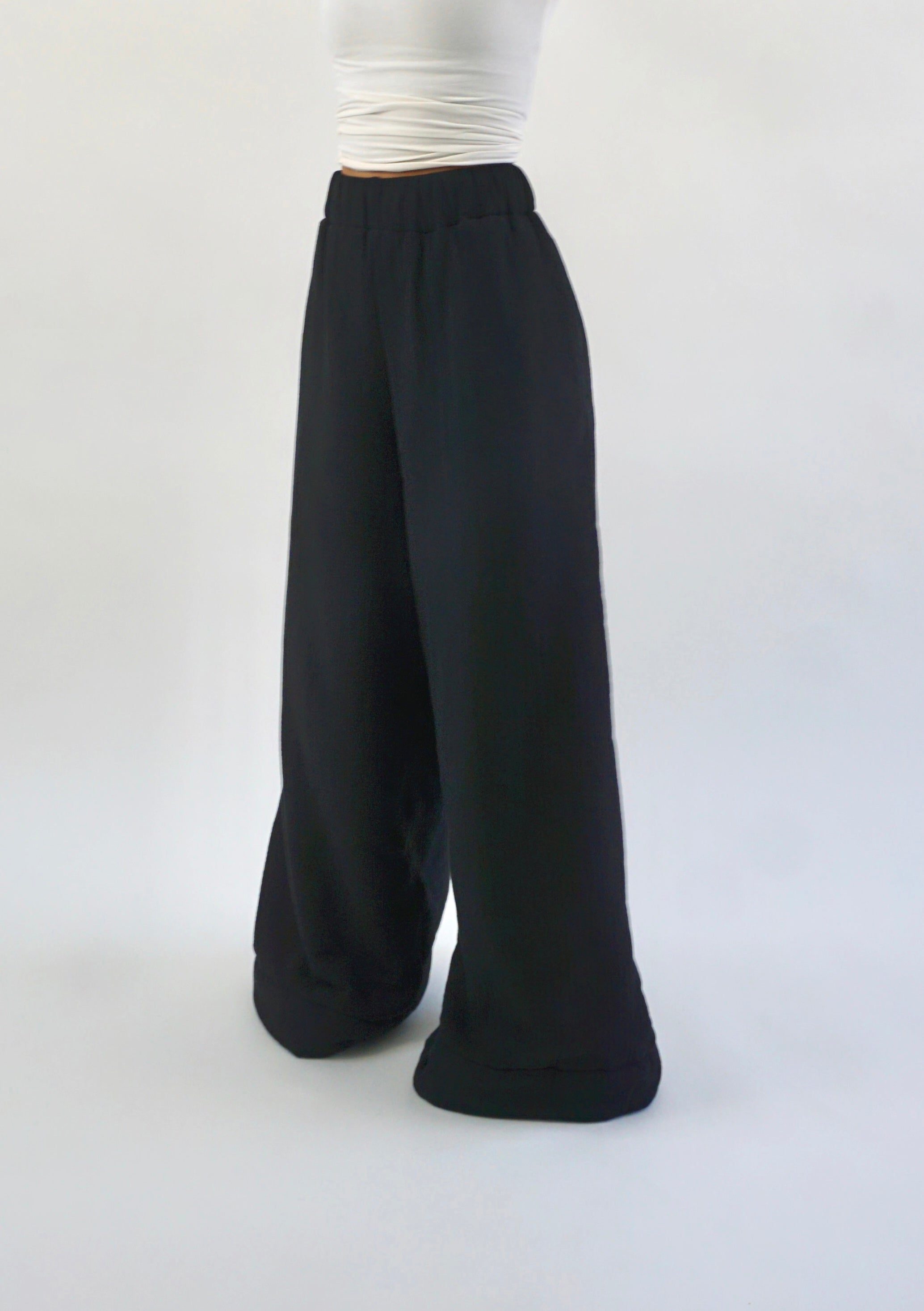 Black Homebody Sweatpants